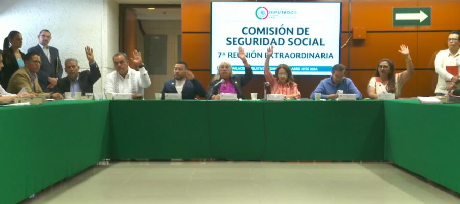 Comisión de San Lázaro ratifica dictamen de pensiones entre reclamos por inconsistencias en su contenido