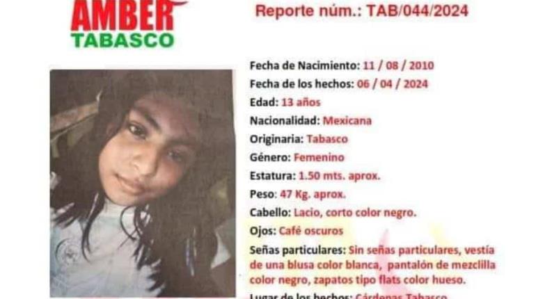 Menor de 13 años conoce ´amigo´ en Facebook y desaparece en Cárdenas