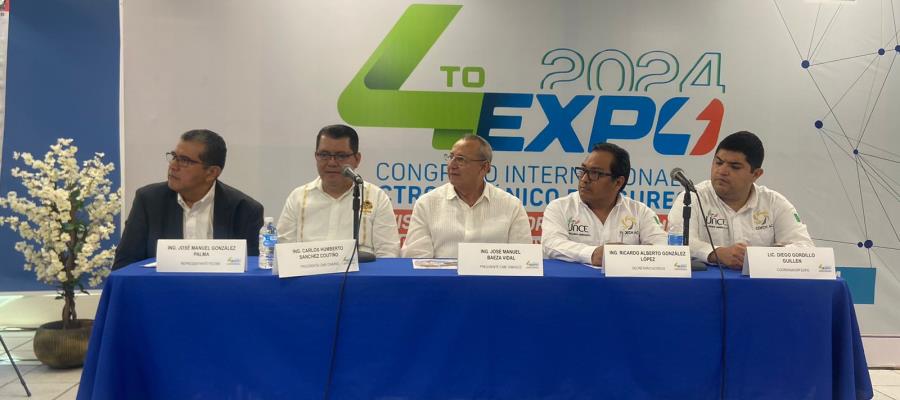 Anuncia 4to Expo Congreso Internacional Electromecánico del Sureste