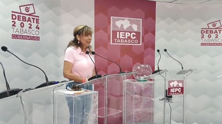 Lorena Beaurregard acusa falta de difusión del IEPC sobre primer debate