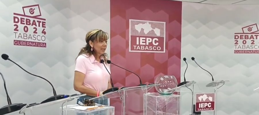 Lorena Beaurregard acusa falta de difusión del IEPC sobre primer debate