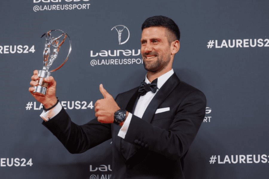 Djokovic gana el Premio Laureus al Deportista Mundial del Año