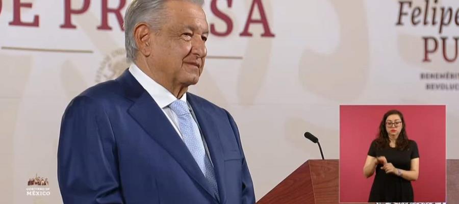 Dice AMLO respetar libertad de expresión y religiosa a propósito de camisetas con la Santa Muerte