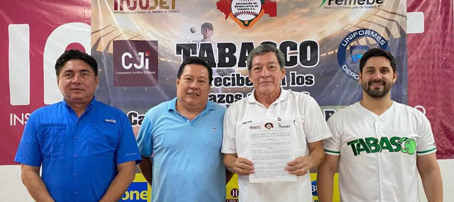 Tabasco, sede del Campeonato Nacional de Beisbol 15-16 años