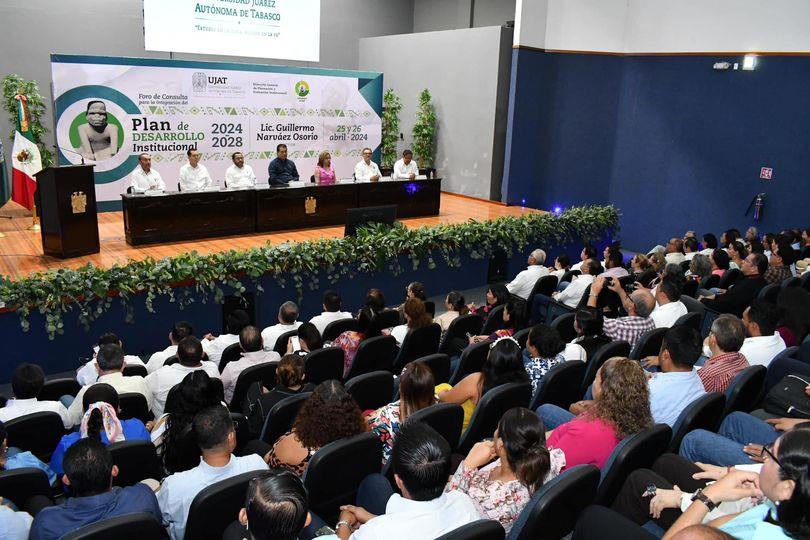 Inicia en la UJAT Foro de Consulta para integrar el Plan de Desarrollo Institucional 2024-2028