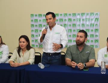 PVEM logrará más de 200 mil votos en Tabasco el 2 de junio: Miguel Vélez