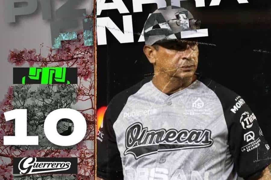 Toma y daca en la Verde Antequera y Olmecas vence a Guerreros 10-9 y asegura la serie