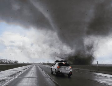 Captan tornado en Nebraska, EE.UU.