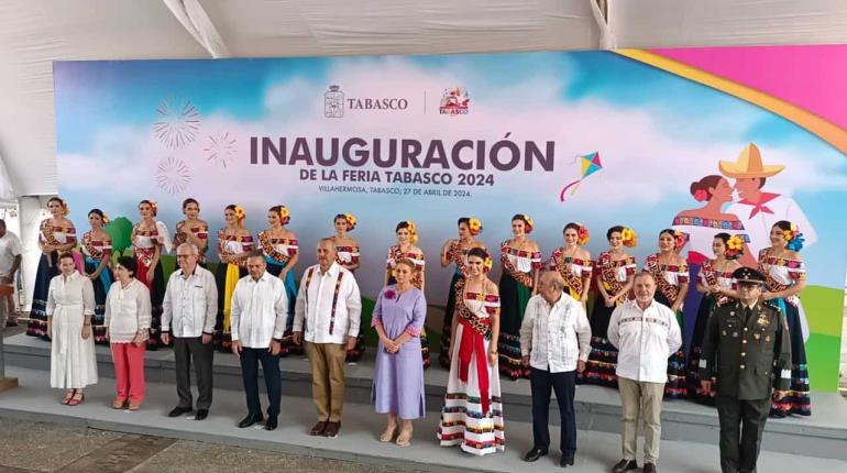 Arranca la algarabía con la inauguración de la Feria Tabasco 2024