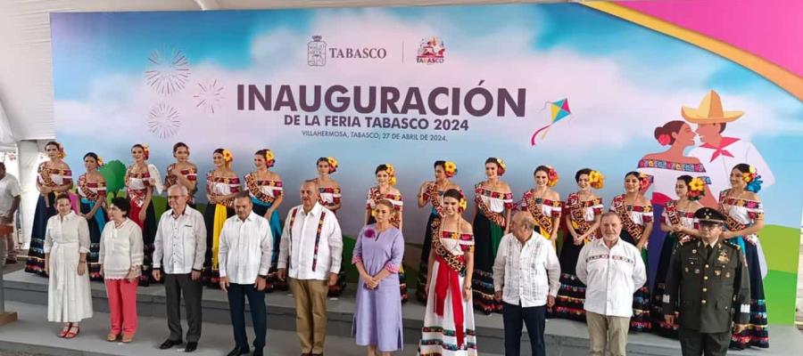 Arranca la algarabía con la inauguración de la Feria Tabasco 2024