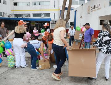 IP dona juguetes para llevar alegría a pacientes del Hospital del Niño Rodolfo Nieto Padrón
