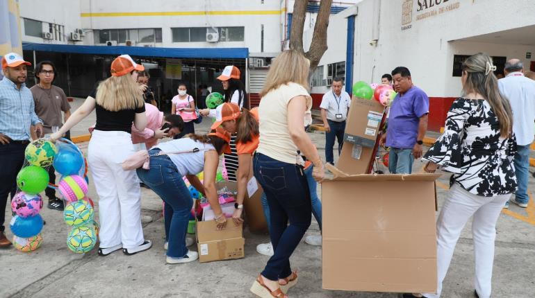 IP dona juguetes para llevar alegría a pacientes del Hospital del Niño Rodolfo Nieto Padrón