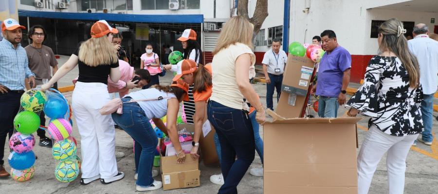 IP dona juguetes para llevar alegría a pacientes del Hospital del Niño Rodolfo Nieto Padrón