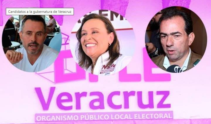 Señalamientos y acusaciones en primer debate al gobierno de Veracruz