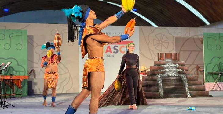 Muestra Comalcalco su herencia cultural, en primer día de la Feria Tabasco 2024