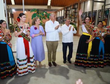 Muestra Comalcalco su herencia cultural, en primer día de la Feria Tabasco 2024