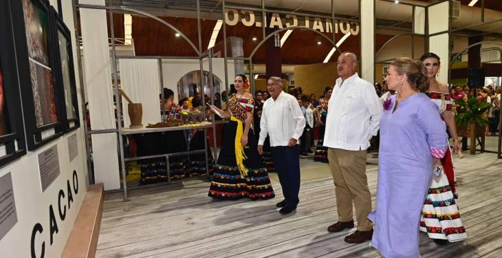 Muestra Comalcalco su herencia cultural, en primer día de la Feria Tabasco 2024