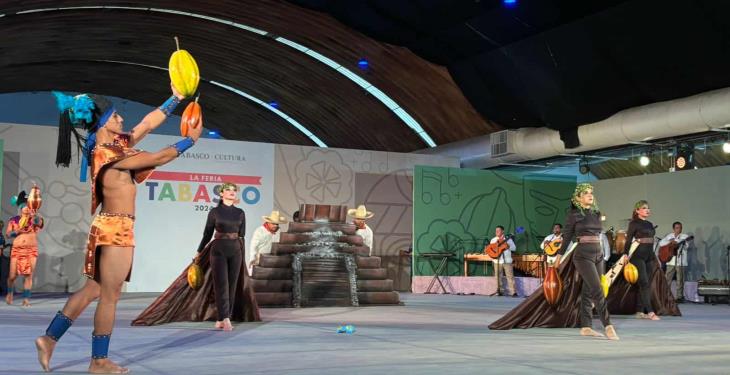 Muestra Comalcalco su herencia cultural, en primer día de la Feria Tabasco 2024