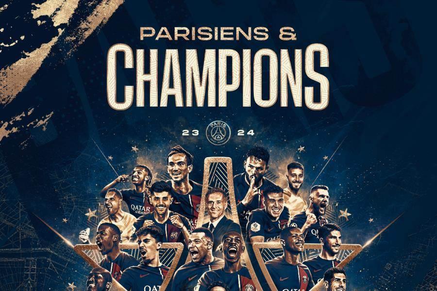 PSG se corona campeón de la Ligue 1 a pesar de empatar