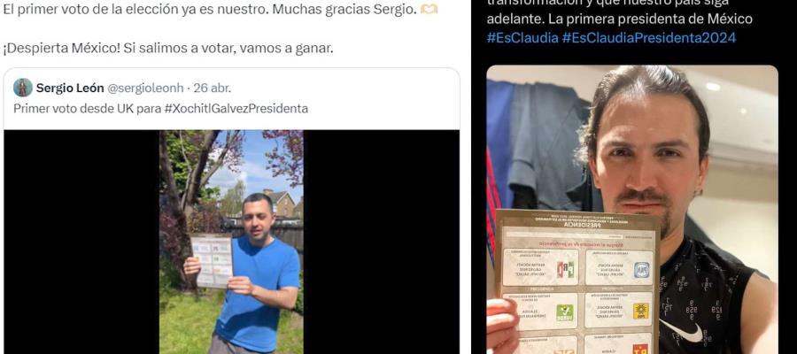 Mexicanos en el extranjero comienzan a votar por correo