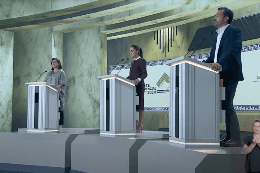 "Vamos muy bien, no hubo groserías": AMLO sobre segundo debate presidencial