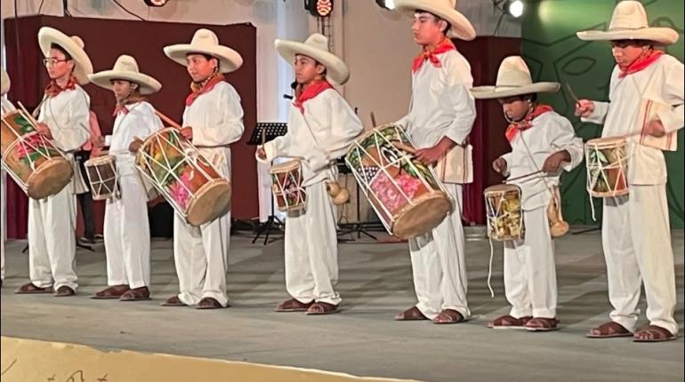 Niños de Nacajuca ganan primer lugar en el Concurso infantil estatal de tamborileros 2024