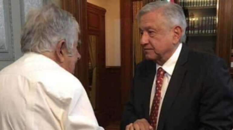 "Va a salir bien, es un hombre fuerte", AMLO desea salud a expresidente de Uruguay, Pepe Mujica