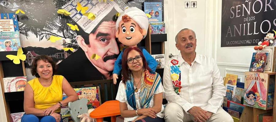 Visita Tabasco titular de la SEP, Leticia Ramírez; acude a la Feria y a la librería Gabolibros