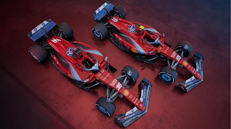 Presenta Ferrari decoración que usará escudería para el GP de Miami