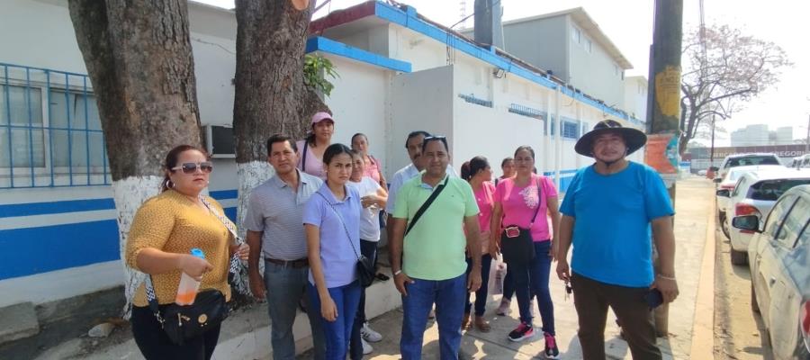 Por problemas en el abasto de agua, protestan habitantes de Medellín y Madero