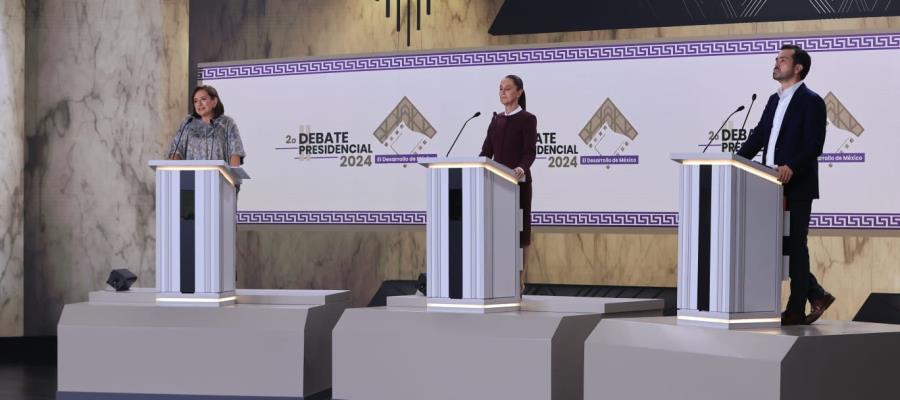 Vieron 13.7 millones de personas segundo debate presidencial por TV: INE