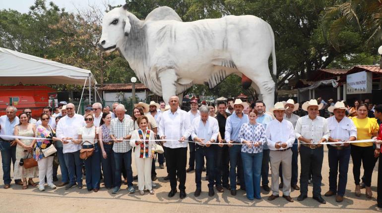 Inauguran en la Feria Tabasco la Exposición Ganadera con participación de 95 productores