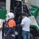 Microbús se impacta contra base de la Línea 12 del Metro en CDMX