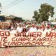 "Vamos a ganar 7 a 1": May tras ser recibido con mariachi por su cumpleaños en recorrido por Cunduacán