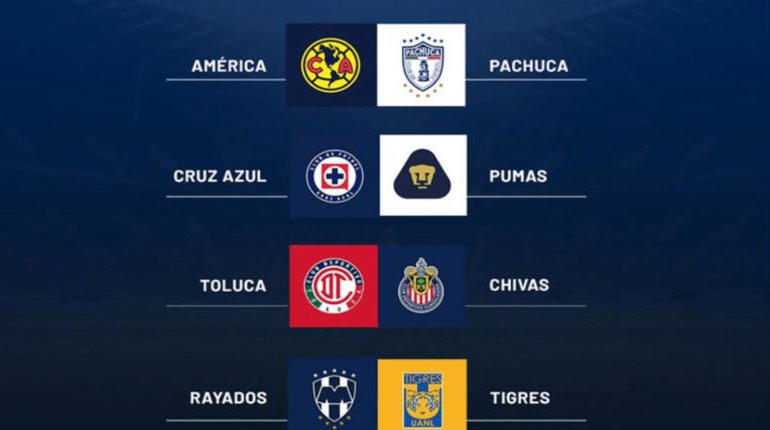 Definen fechas y horarios de la Liguilla; arrancará Chivas vs Toluca