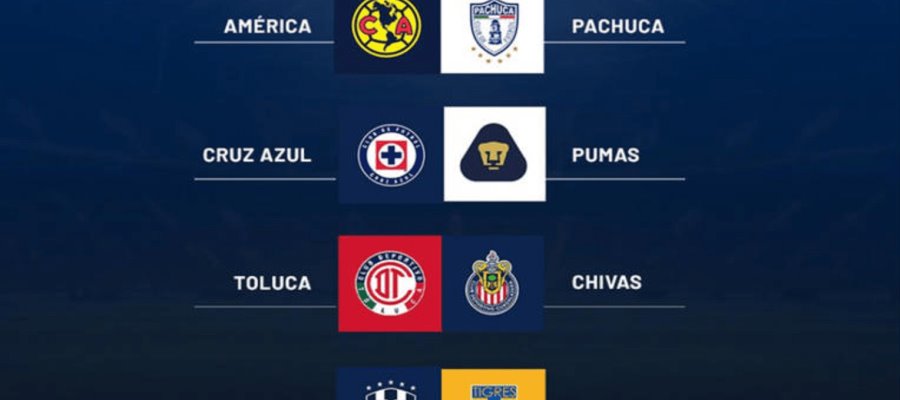 Definen fechas y horarios de la Liguilla; arrancará Chivas vs Toluca