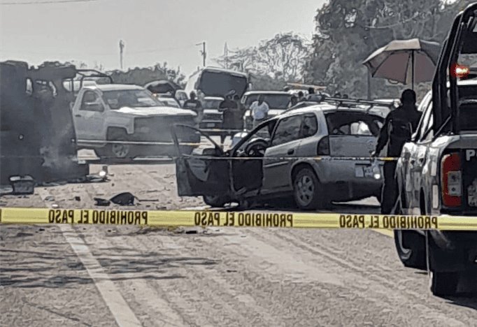 Un herido y una persona muerta deja accidente sobre la Villahermosa – Macuspana