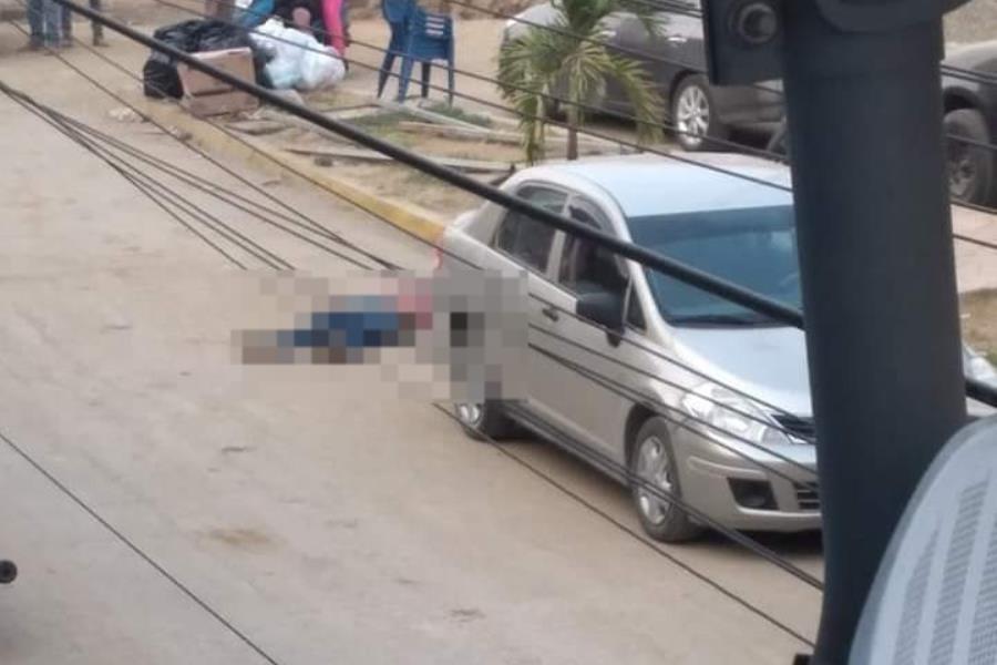 Ejecutan a hombre en pleno centro de Teapa