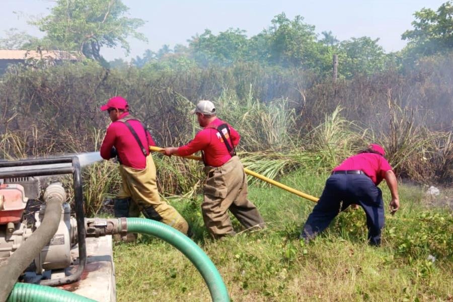 Suman en Paraíso 134 incendios combatidos en esta temporada de calor