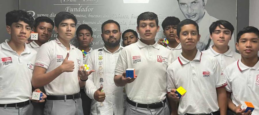 20 jóvenes competirán en el Desafío Rubik COBATAB 2024