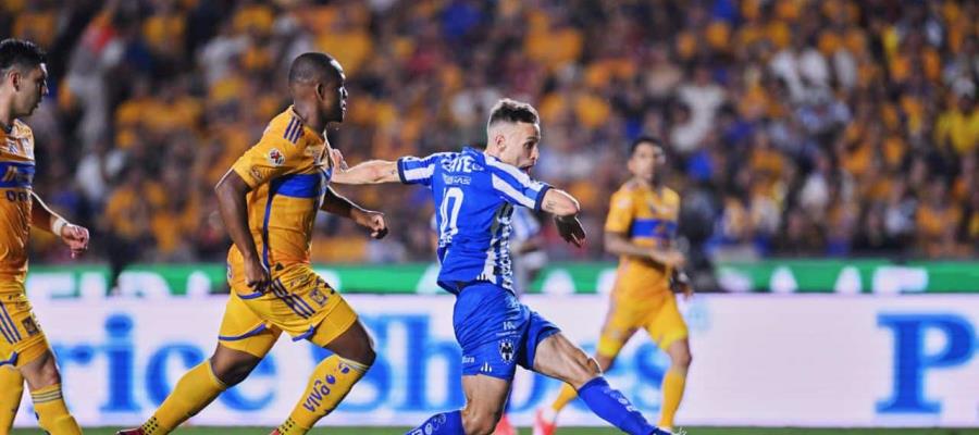 Diego Lainez anota con Tigres pero Rayados de Gallardo pegan primero liguilla de Liga Mx