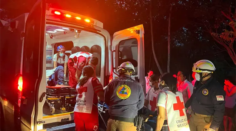 Realiza Cruz Roja Tabasco 25 servicios de ambulancia durante 24 y 25 de diciembre