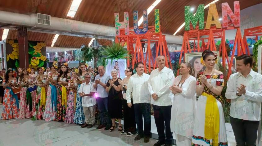 Inauguran stand de Huimanguillo en Feria Tabasco 2024