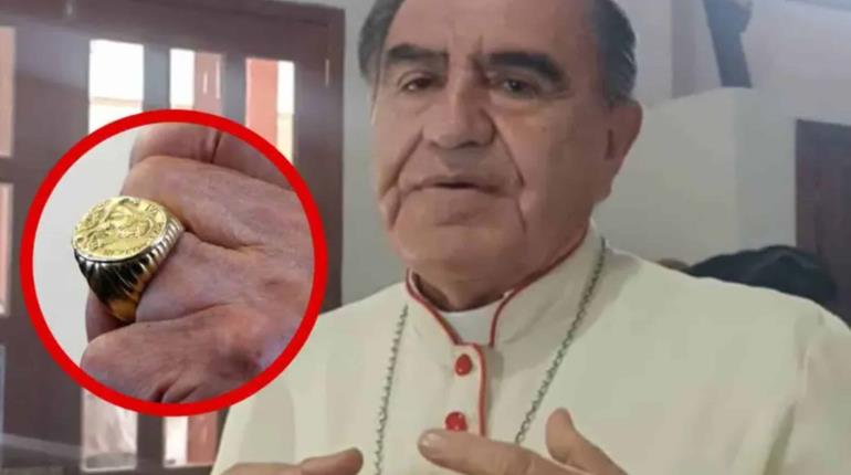 Por temor a maldición, ladrón regresa anillo episcopal robado a Obispo de Orizaba