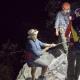 Rescatan en Nuevo León a personas atrapadas en cueva de Santa Catarina