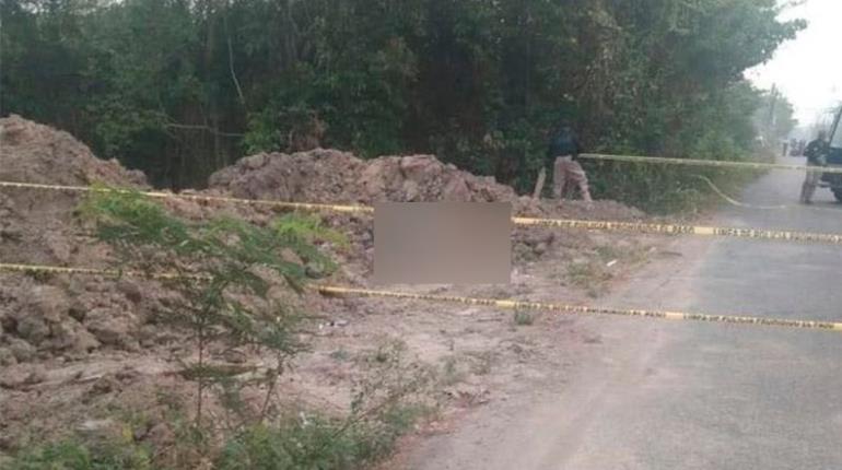 Hallan cuerpo de mujer sin vida en carretera rural de Jalpa a Nacajuca