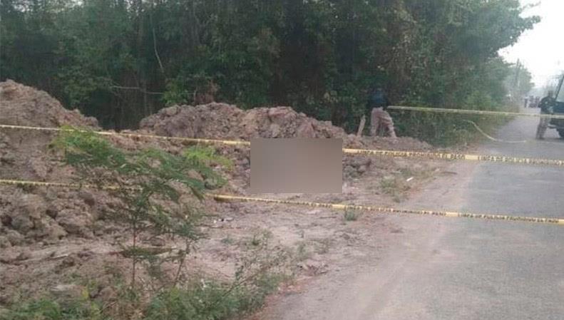 Hallan cuerpo de mujer sin vida en carretera rural de Jalpa a Nacajuca