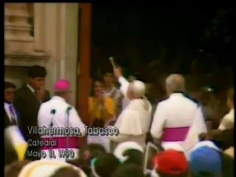 Con unión y fraternidad, la mejor manera de recordar visita del Papa Juan Pablo II: Obispo de Tabasco