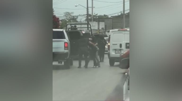 Detienen a 2 hombres tras operativo en Los Sauces