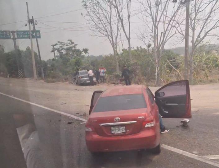 Se registra accidente en la Cárdenas – Villahermosa, por puente Samaria